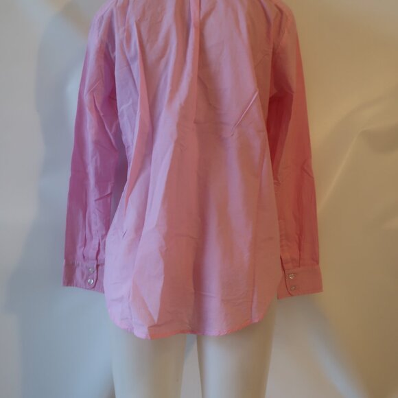 NWT Womens Romi Basha Pink Hamsa Button Down Shirt O/S - Picture 4 of 6
